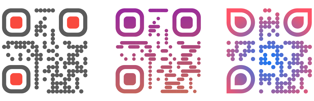 Código QR de colores