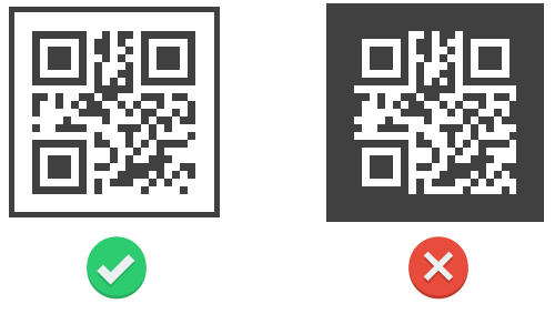 ruhezone um qr code