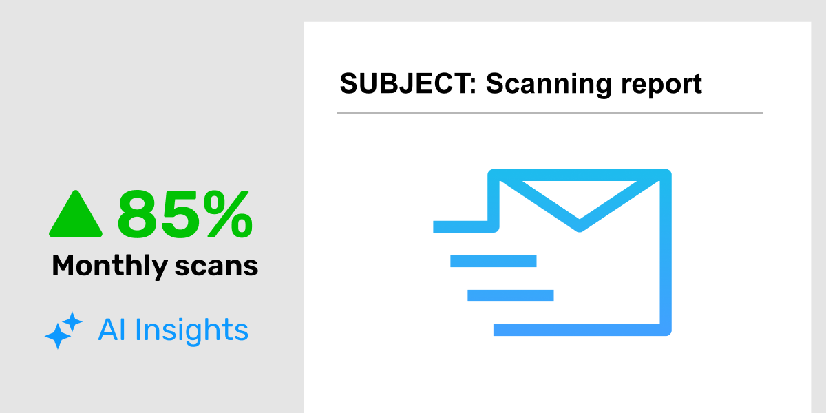 Rapporti di scansione regolari