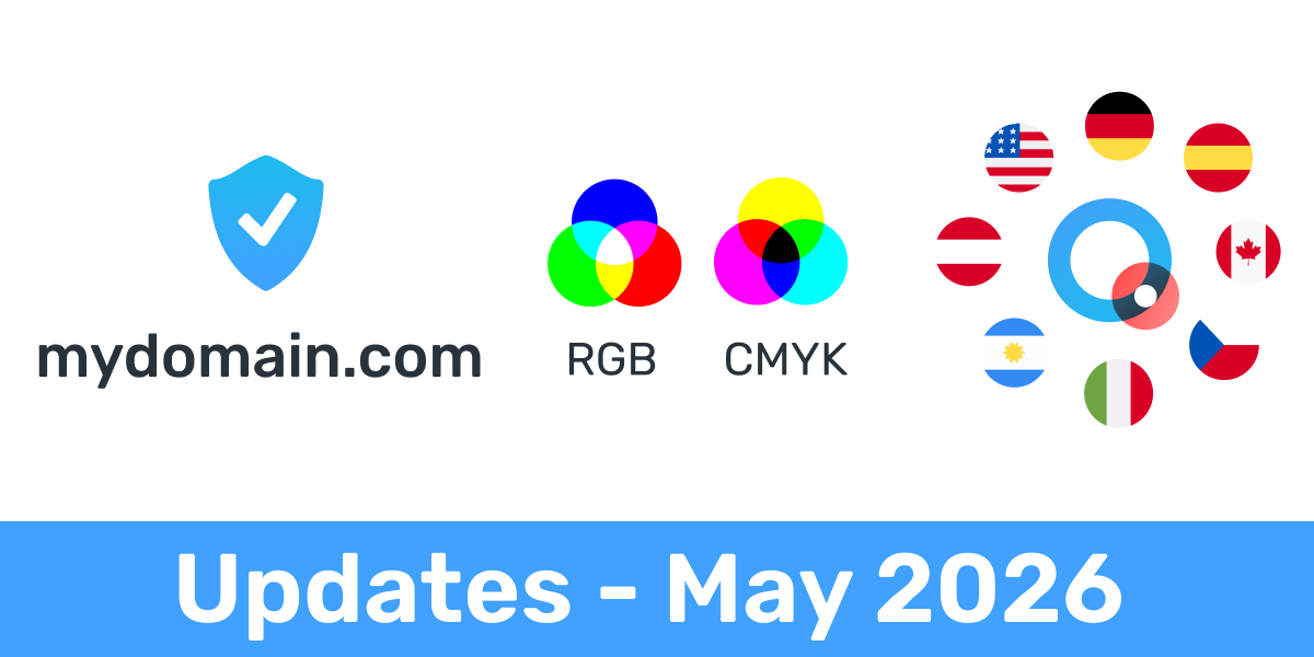 CMYK QR Codes, Custom Domain and Language Settings
