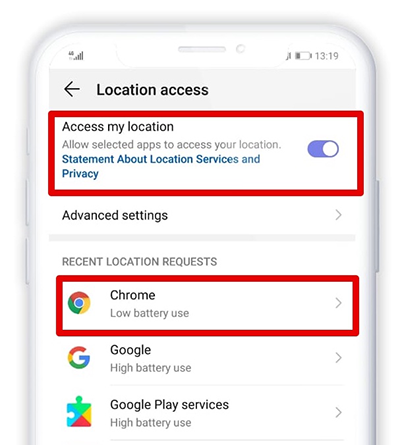 GPS Activation on iPhone