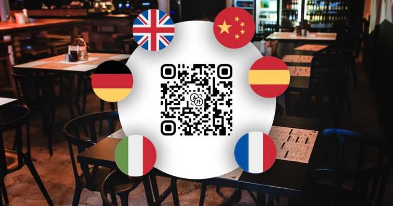 Codice QR multilingue per menu PDF