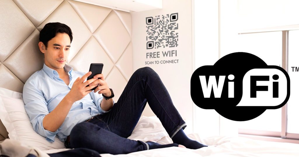 qr wifi hotel