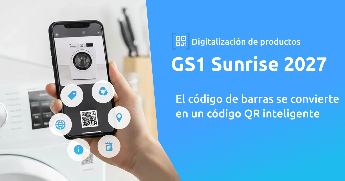 Sunrise 2027 y códigos QR GS1