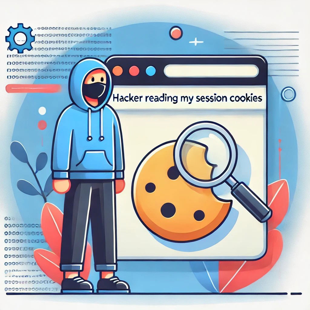 Can a user read my session cookies?