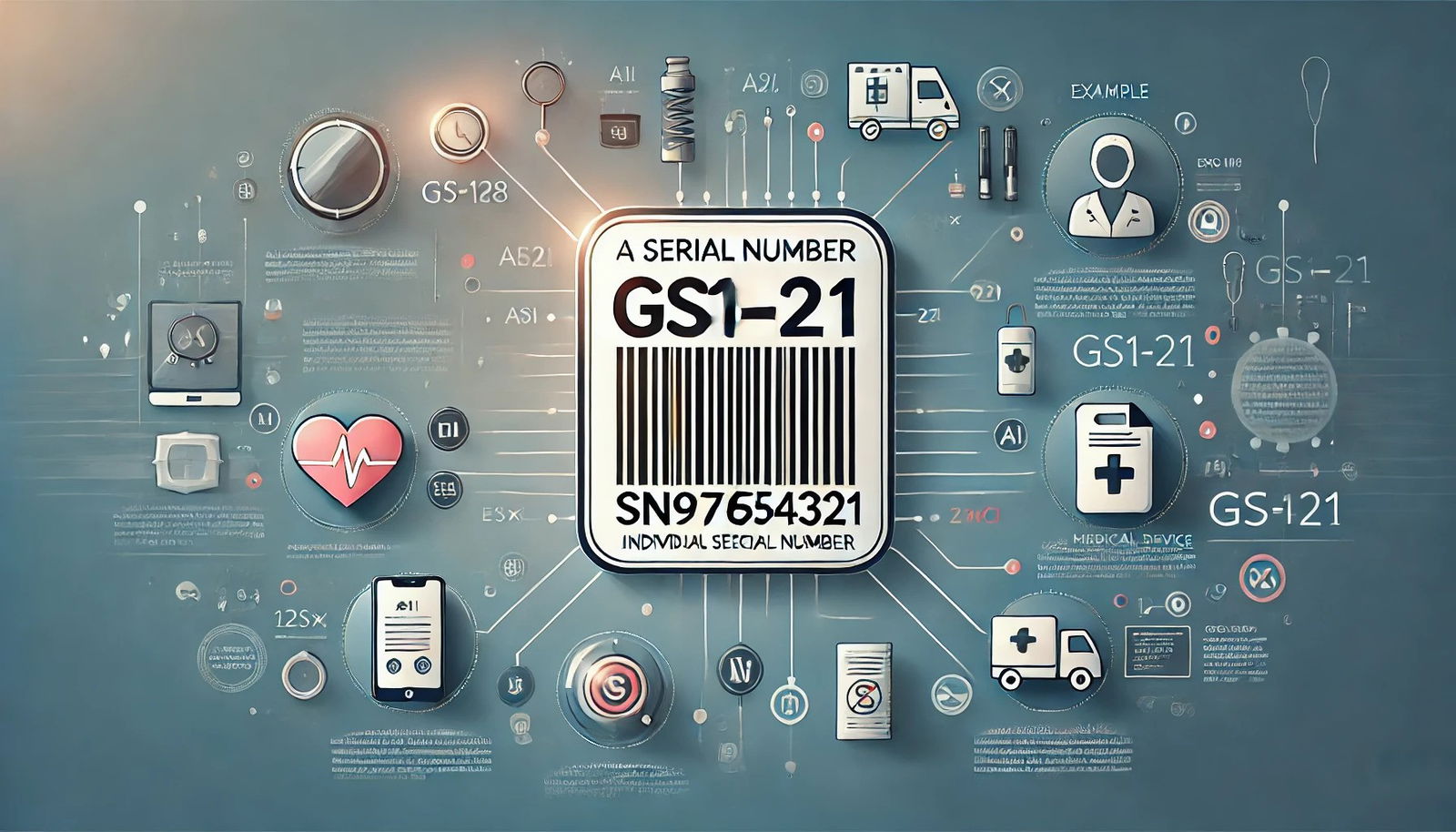 Example of a Serial Number (21) According to GS1