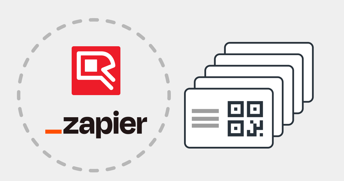 Using Zapier to import QR Code Business Cards