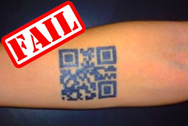 codice qr tatuaggio