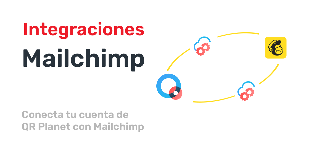 Como faço para integrar o MailChimp à minha conta do QR Code?