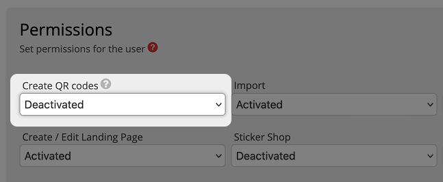 Die Whitelabel-Berechtigungen gelten nicht für einen IDP-Benutzer, der sich mit der Rolle whitelabel_teamleader anmeldet.