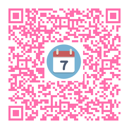 Código QR calendario de eventos