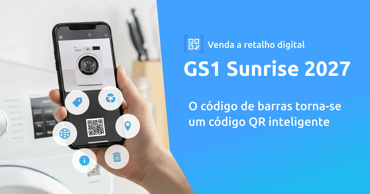 Sunrise 2027 e códigos QR GS1