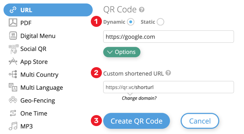 Dynamiczne tworzenie kodu QR