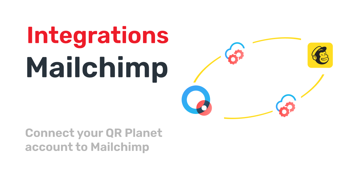 How do I integrate MailChimp in my QR Code account?