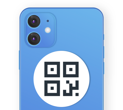 Código QR adhesivo
