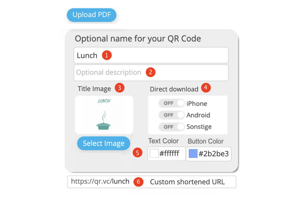 PDF QR Code editor