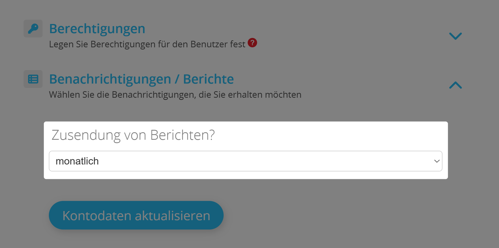 White Label-Benutzer bearbeiten