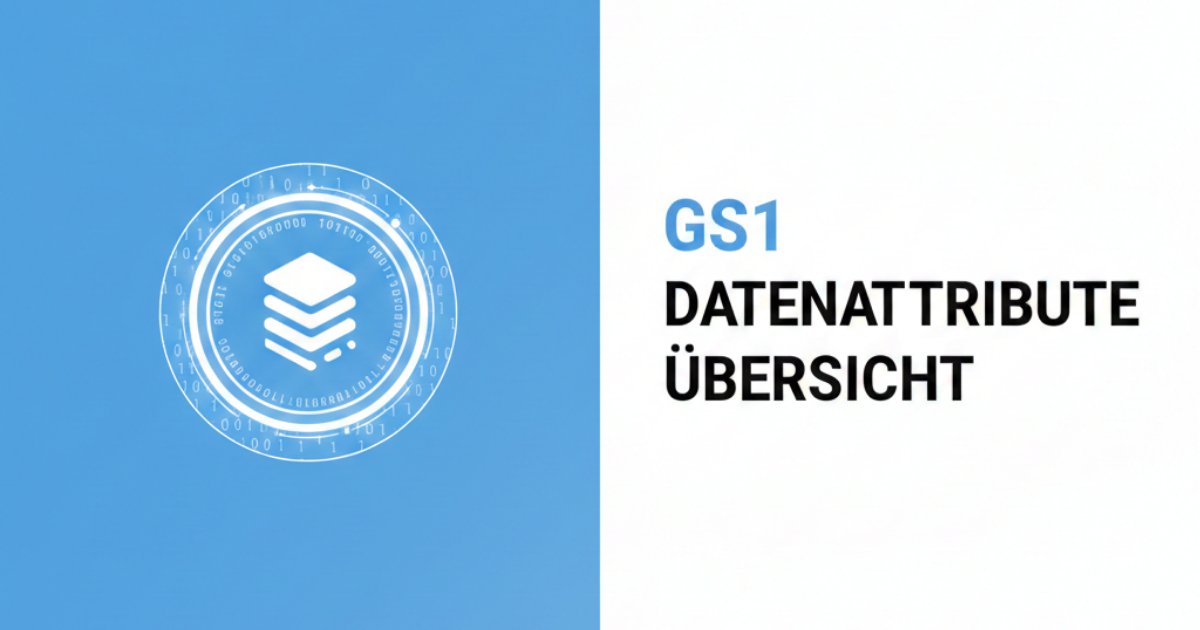 GS1 Datenattribute Übersicht