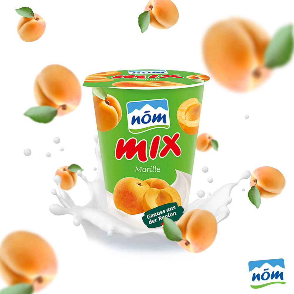 NÖMmix QR Code Kampagne 