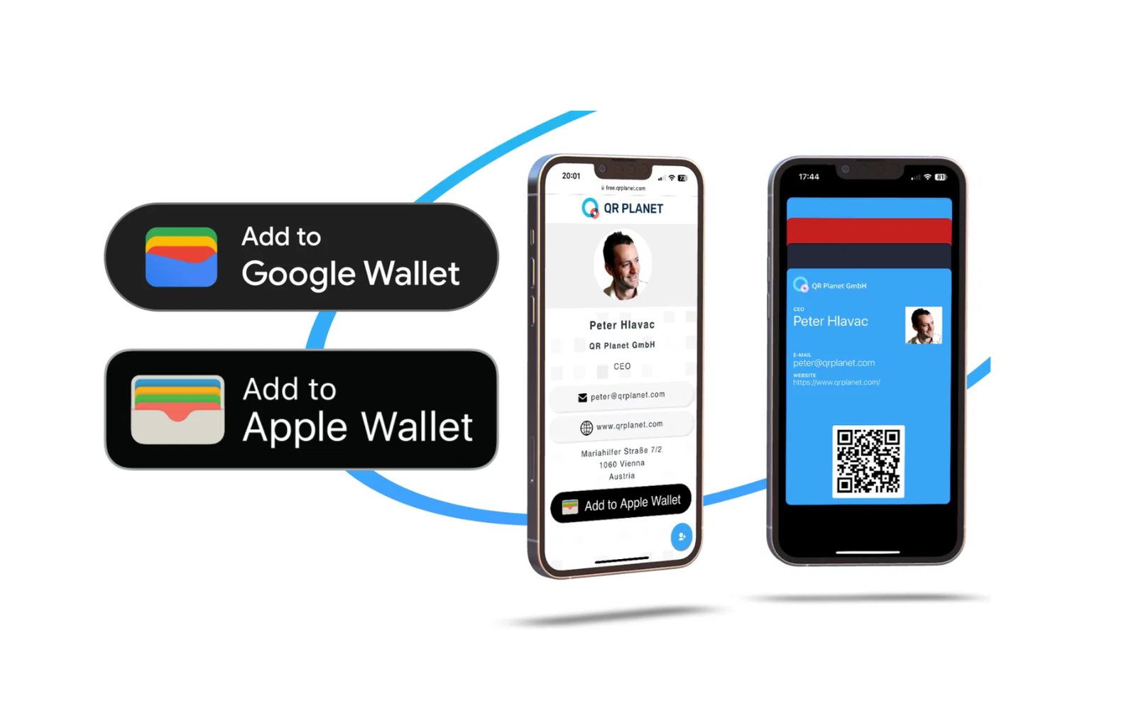 QR Code in der Wallet 