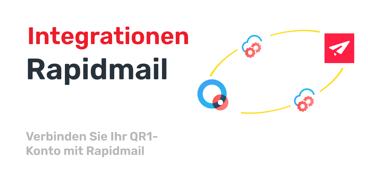 Wie kann ich Rapidmail in mein QR Code-Konto integrieren?