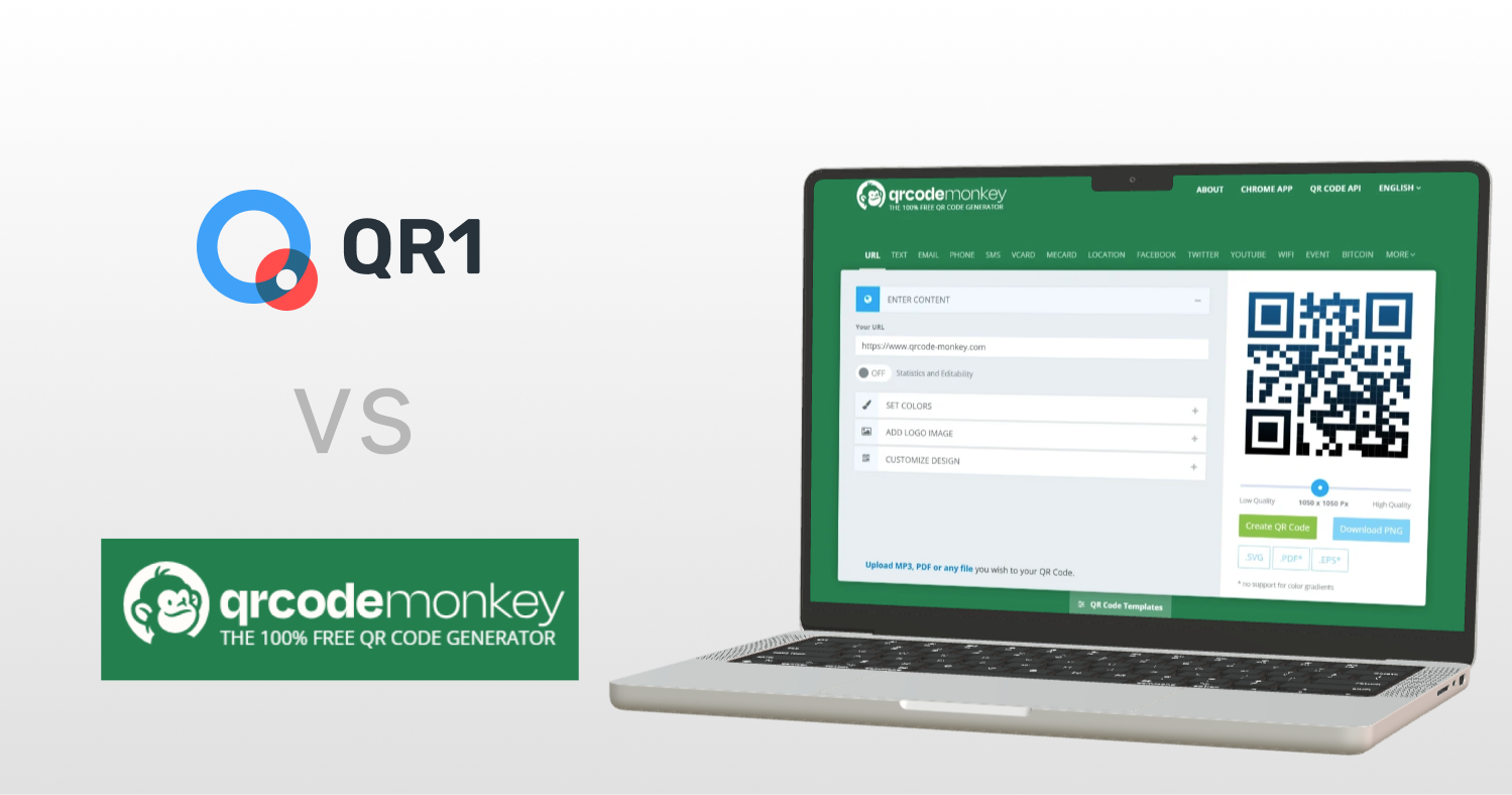 QR Planet vs. QRCode Monkey