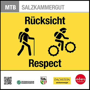 QR Codes for signage on cycle paths. 