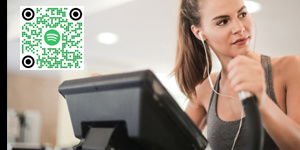 Codice QR in Fittness Studio