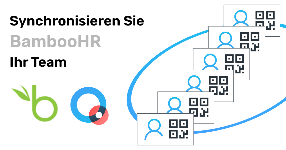 BambooHR-Kontakte automatisch in digitale Visitenkarten importieren