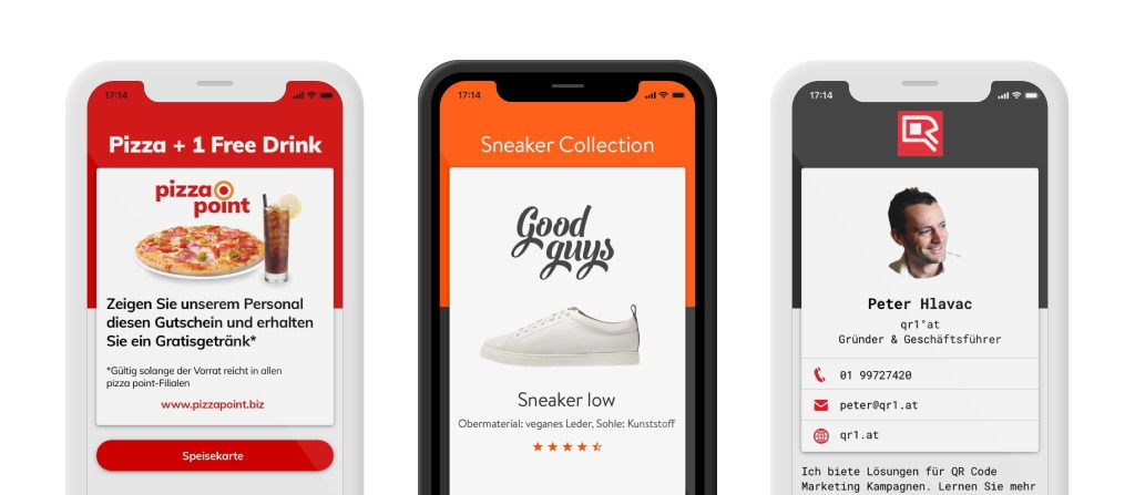 Mobile Webseiten Templates